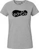 Huuraa Damen T-Shirt YOLO you only live once S Sport Grey Produktbild-Vorschau 2