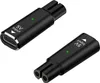 Two black adapters with USB-C input and two prongs for output. Náhled obrázku produktu