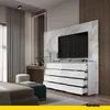Set di comodini bianchi opachi / bianchi lucidi con 12 Anteprima dell’immagine prodotto 4