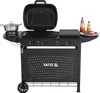 Plynový gril 5 kW, 2+2 hořáky, ocel 28,5 x 50 x 92,8 cm Náhled obrázku produktu 11