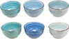 Blue  6 x Schale 14cm  im Farbmix Produktbild-Vorschau 5