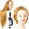 Tête de trépied d'entraînement pour coiffeurs 70cm brun Voir les images du produit 14