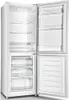 An open white refrigerator with its freezer compartment visible. Produktbild-Vorschau