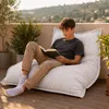 Pouf esterno impermeabile anti-uv 120x160 cm grigio chiaro Anteprima dell’immagine prodotto 9