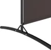 A close-up view of the base of a brown outdoor screen. Náhľad obrázku produktu