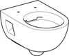 Geberit Wand-Tiefspül-WC RENOVA Rimfree, teilgeschlossene Produktbild-Vorschau 4