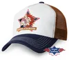Stars & Stripes Trucker Cap Indian in blau