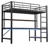 Hoogslaper 90x200 cm met bureau, planken, Productafbeelding-voorbeeld 12