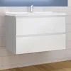 Waschtisch mit Unterschrank 100cm Alast Badmöbel Set Produktbild-Vorschau 1