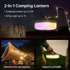 Camping-Lichterkette,2-in-1 bunte Lichterkette,10M Produktbild-Vorschau 2