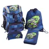 Schulrucksack 4-teiliges Set Monster Cars Produktbild-Vorschau 3