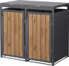ML-Design Mülltonnenbox 2er, Mülltonnenverkleidung für 2 Produktbild-Vorschau 1