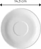 Thomas Trend Weiss Kaffeeset Kaffeeservice 18-tlg., Anteprima dell’immagine prodotto 10