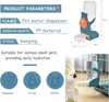 Set mit 2 automatischen Vogelfutterhäuschen – Transparenter Produktbild-Vorschau 2