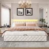 A bedroom scene with a bed as the main focus. Produktbild-Vorschau