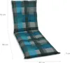 GO-DE Textil, Liegenauflage, Karo petrol grau, 20300-05 Produktbild-Vorschau 2