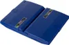 A blue game case is open, showing the inside of the case. Produktbild-Vorschau