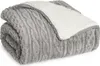 Blumtal couverture douillette 220x240 cm avec aspect tricot Voir les images du produit 1