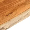 vidaXL Stolová doska 90x80x3,8 cm obdĺžniková z masívneho Náhľad obrázku produktu 6