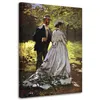 Leinwandbild bazille und camille - c. monet reproduktion Produktbild-Vorschau 1