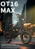 E-bike skladací bicykel s batériou 48V 18Ah až do 120km 20 Náhľad obrázku produktu 9