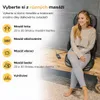 CALMENTA® masážní podložka na křeslo – shiatsu masáž zad a Náhled obrázku produktu 2