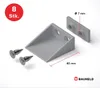 BAUHELD® Rolladen Anschlagwinkel 40mm [8 Stück] Produktbild-Vorschau 2