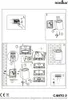 Instructional diagram for mounting a light fixture. Anteprima dell’immagine prodotto