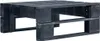 vidaXL Outdoor-Ottomane Palettes Holz Schwarz Náhľad obrázku produktu 5