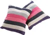 Two striped pillows on a white background. Podgląd zdjęcia produktu