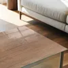 Glas Tischplatte 120x60 cm – Tischauflage aus gehärtetem Produktbild-Vorschau 2