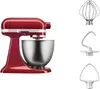 KitchenAid Küchenmaschine 3.3L Mini Empire Rot Produktbild-Vorschau 3