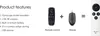 Measy RC9 2,4G Kabellose Air Mouse mit USB-Empfaenger, Produktbild-Vorschau 2