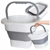 Verk 27716 Seau pliable en silicone 17 L, gris Voir les images du produit 4