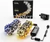 Twinkly Cluster 400 AWW LED, kiść, girlanda, czarny Podgląd zdjęcia produktu 1