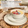 SÄNGER Tafelservice Key West- 18 teilig aus Steingut Produktbild-Vorschau 2