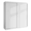 Kleiderschrank BASTER  200 cm Schiebetürenschrank Weiß / Produktbild-Vorschau 7