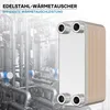 Wymiennik ciepła Wiltec 40 płyt, maks. 230 kW, 12 m³/h 2,00 Podgląd zdjęcia produktu 2