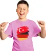 Türkische Deutsche Flagge Türkei Deutschland Fußball Fan Produktbild-Vorschau 2