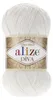 Alize Diva 450 Perlweiß Glanzgarn 100g/350m Mikrofaser Produktbild-Vorschau 1
