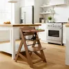 Buxibo drewniane krzesełko do karmienia dla dzieci - w Podgląd zdjęcia produktu 2