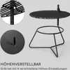 Blumfeldt Orbit - 3-in-1 Stahl-Feuerschale: Feuerstelle, Produktbild-Vorschau 4