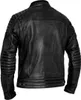 Giacca in pelle da moto John Doe Storm, nera, L Anteprima dell’immagine prodotto 4