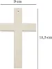 Překližkový kříž, kříž k zavěšení, 15,5x9 cm, symbol víry, Náhled obrázku produktu 4