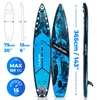 THUNDER® | BLUET 365 | SUP Board Set | 365 cm | aufblasbar Produktbild-Vorschau 2