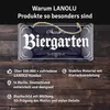 LANOLU Biergarten Schild mit Kordel, lustiges Retro Produktbild-Vorschau 4