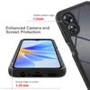 Oppo A17 Hülle, Hybrid Transparente Rückseite TPU Bumper Produktbild-Vorschau 4