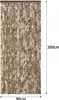 Moritz Flauschvorhang aus Chenille 90 x 200 cm braun beige Produktbild-Vorschau 7