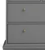 Kommode - Grau, 48,5x183,4x86,88h cm Produktbild-Vorschau 18