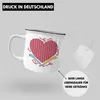 Trendation - Häkeln Emaille Tasse Geschenk Valentinstag Produktbild-Vorschau 4